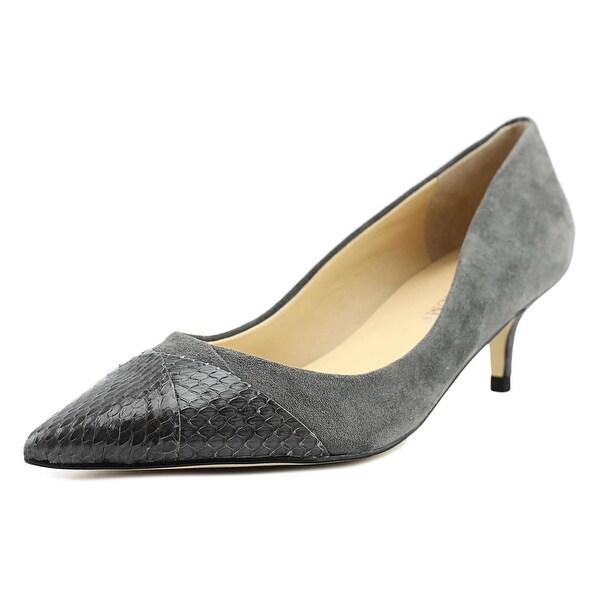 dark gray pumps