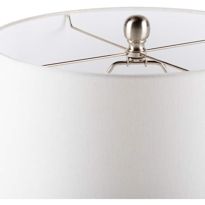 Pio Tall Traditional Ceramic Table Lamp - 25"H x 13"W x 13"D