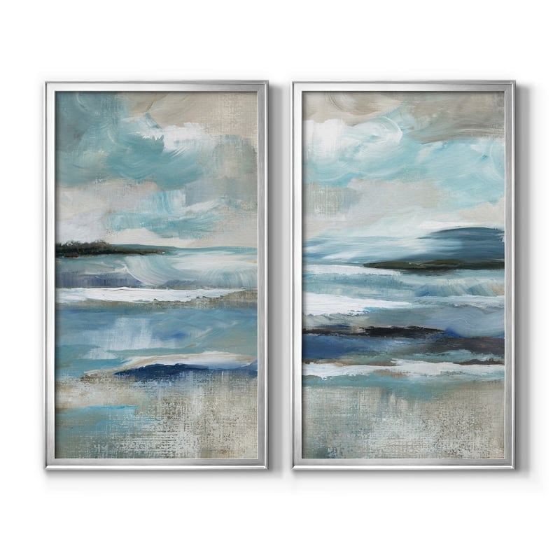 Distant Drama I Premium Framed Print - Ready to Hang - Multi-Color - 22.5X30.5 - Silver