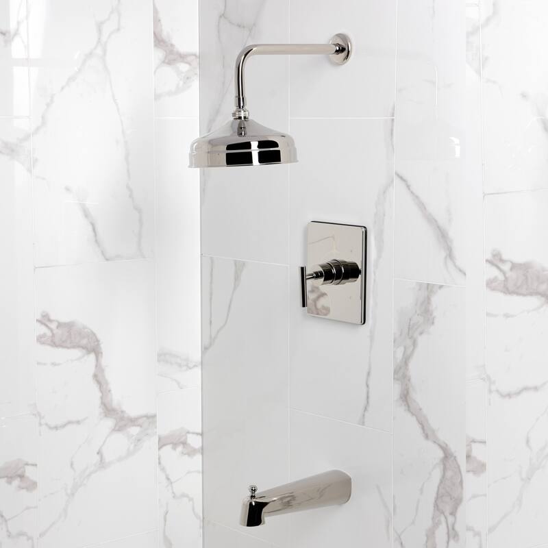 Kingston Brass Manhattan Single-Handle Pressure Balanced Tub and Shower Faucet
