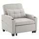 preview thumbnail 5 of 8, Chair Bed, Sleeper Sofa Chair Bed 3 in 1, Adjustable Recliner,Armchair, Sofa, Bed, Linen