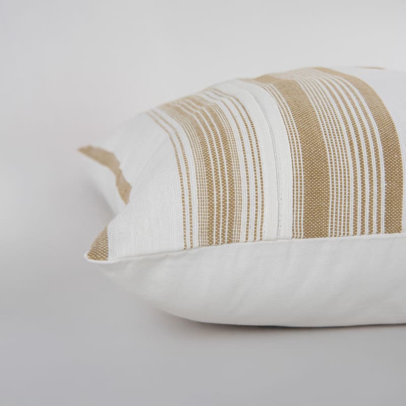 Rizzy Home Decorative Woven Stripe Throw Pillow