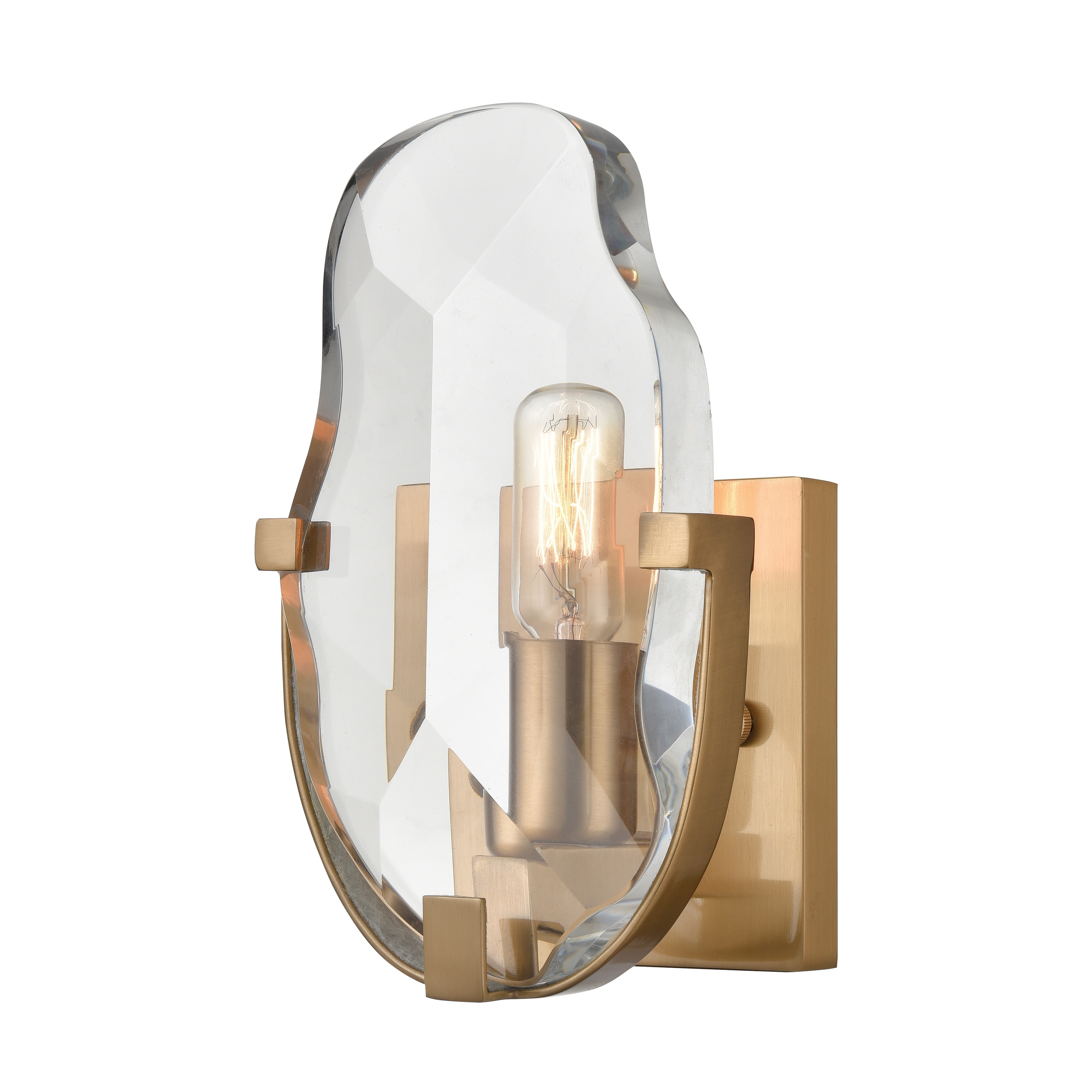 Priorato 11'' High 1-Light Sconce - Cafe Bronze - 11 inch Tall