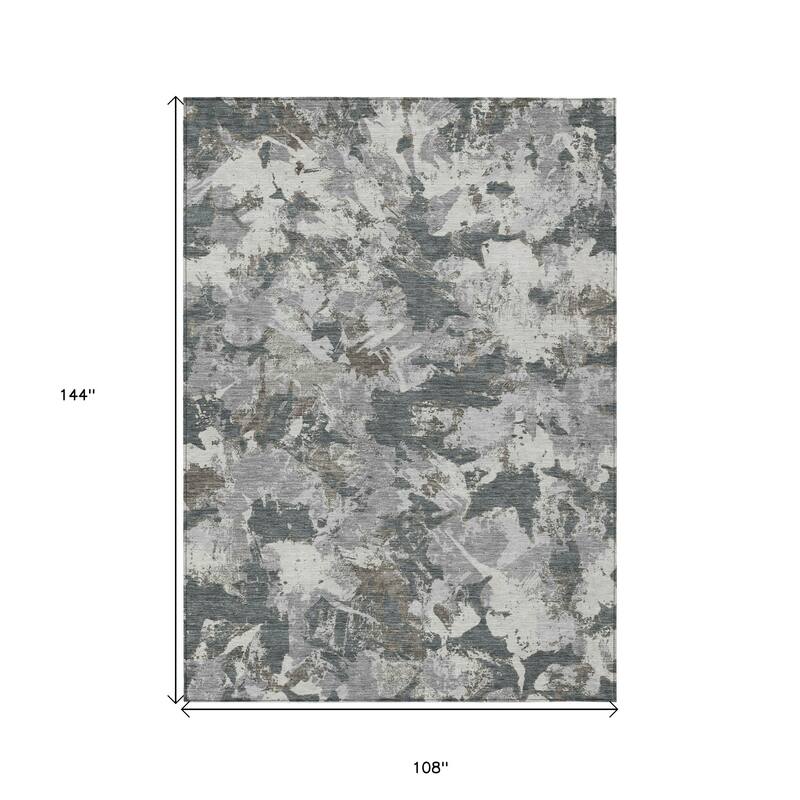 HomeRoots Floral Transitional Rectangle Outdoor Rug