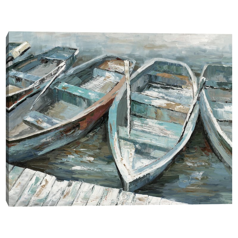 Rowing II Soft by Sandy Doonan Canvas Art Print