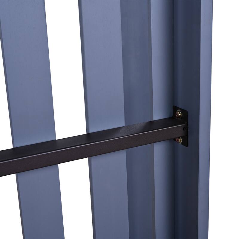 Patio Twin Size Porch Swing Bed Seating with Hemp Ropes