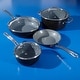 preview thumbnail 4 of 37, Sur La Table Kitchen Essentials 10 Piece PFA Free Titanium Ceramic Nonstick Interior Forged Aluminum Cookware Pots and Pans Set