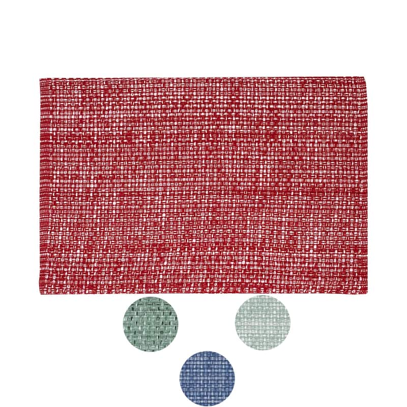 Trends Collection 2-tone Woven Cotton Placemat (13 x 19 in.)