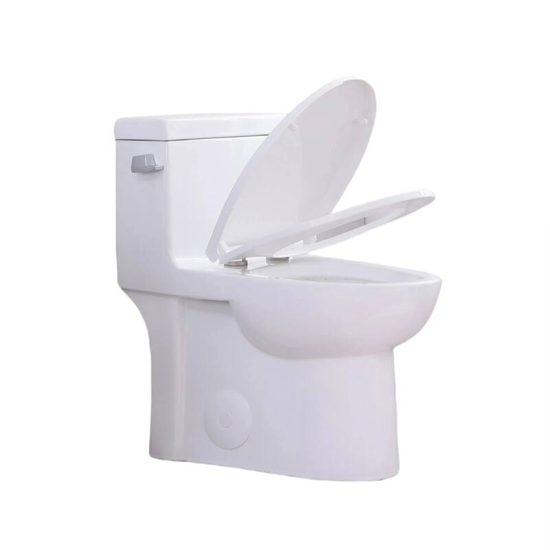 1.28GPF One-Piece Toilet, Elongated ADA, Side Flush, 1000g MAP, White