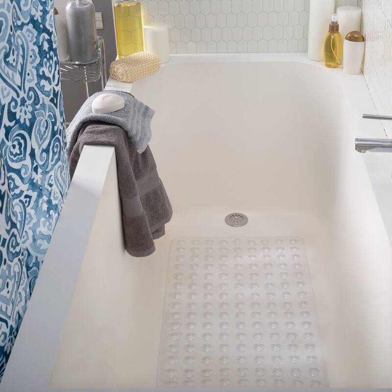 Bath Bliss 2 Pack Sanitized Non-Slip Bath Mat