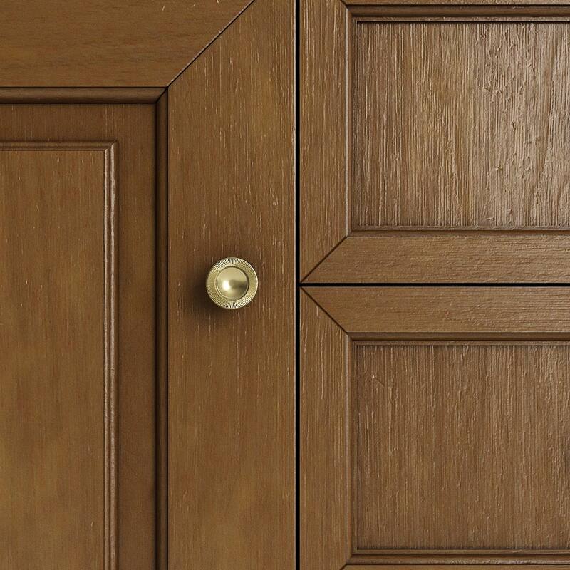 Brookfield 60D" Double Vanity, Honey Oak