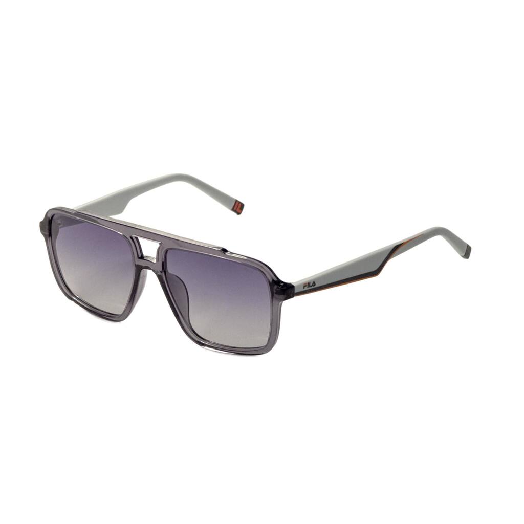Fila Men's 57mm Asphalt Grey Sunglasses SFI460-574ALP