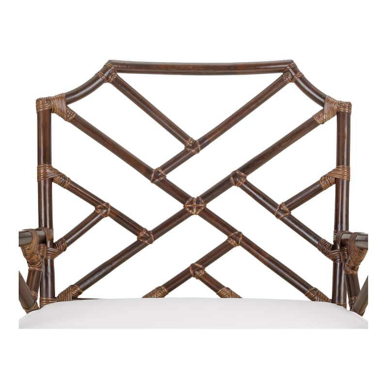 NPD Furniture Kara Rattan Accent Arm Chair