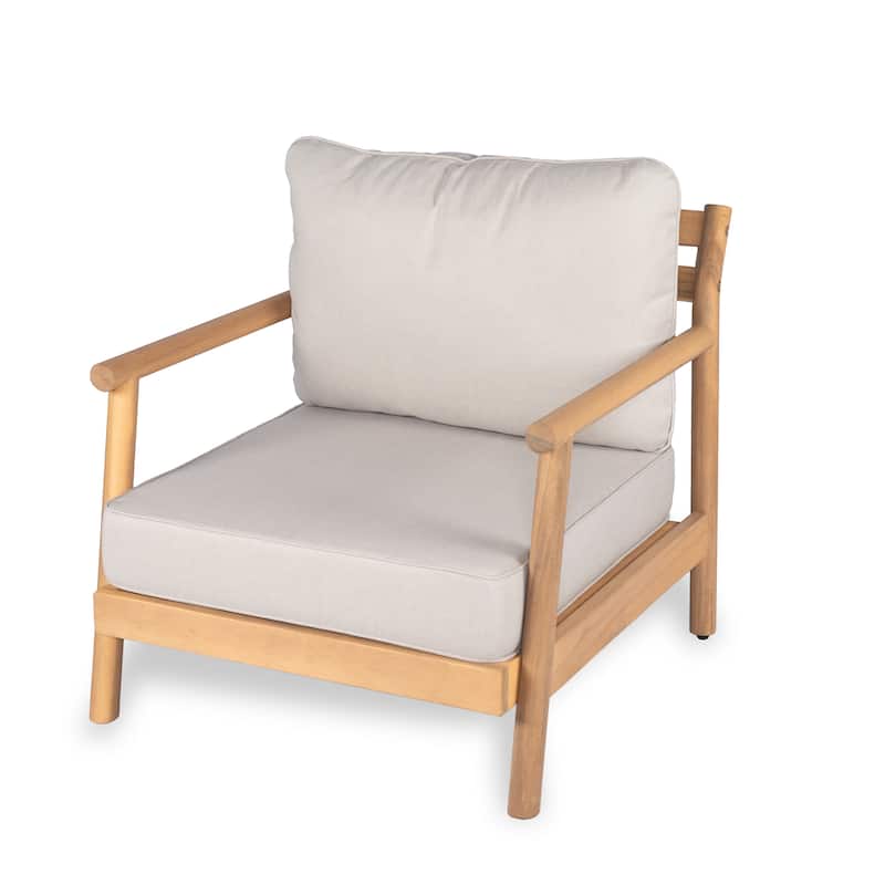 Christopher Knight Home - Delano Outdoor Acacia Wood Patio Set