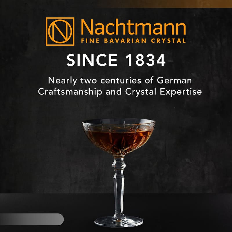 Nachtmann Set of 2 Noblesse Cocktail Glasses - 6oz