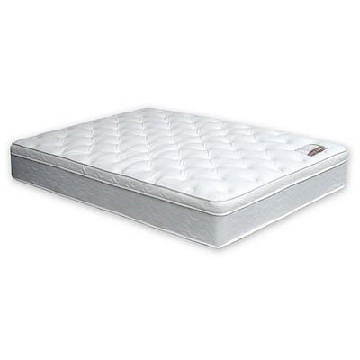 Fima 11 Inch Queen Pillow Top Mattress, Medium Firmness Hi Density Foam