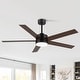 preview thumbnail 71 of 173, 42/48/52/56/62-IN LED Ceiling Fan with Light Kit and Remote(5/7-Blade)