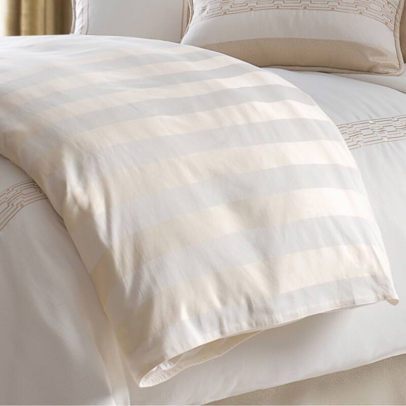 Hollywood Cabana Stripe Duvet, Super Queen