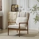 preview thumbnail 5 of 30, Christopher Knight Home - Jennie Tall-Back Wood Armchair with Ergonomic Comfort for Any Room