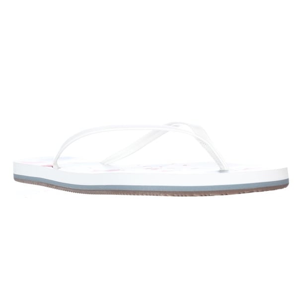 Splendid Firefly Flip Flop Slide Sandals, White - 9 us