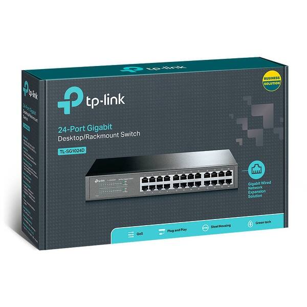 Shop Tp Link 8 Port Gigabit Desktop Switch 8 Port Gigabit Green Switch Plastic Overstock 28596583