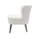 preview thumbnail 3 of 34, Dulcinea Ullna Lambskin Sherpa Upholstery Accent Chair by HULALA HOME