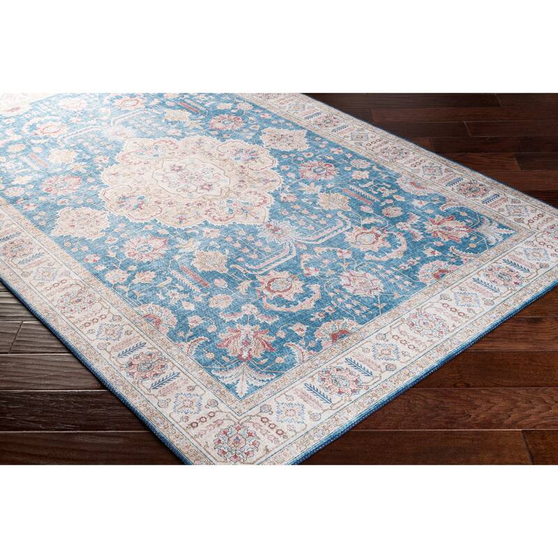 Livabliss Nydia Traditional Medallion Printed Area Rug