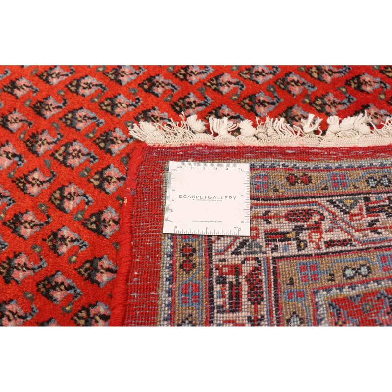ECARPETGALLERY Hand-knotted Royal Sarough Red Wool Rug - 3'3 x 4'11