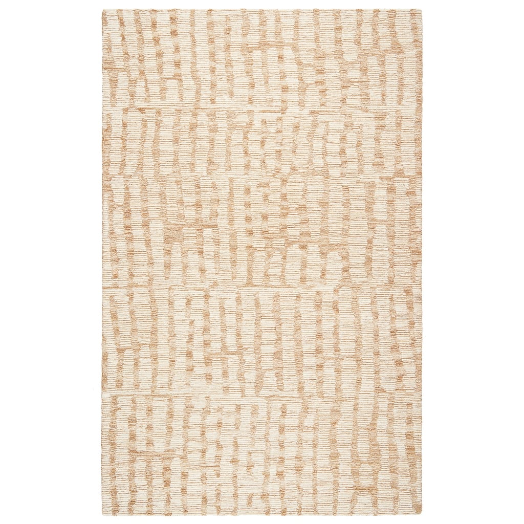 Terra by Obeetee Shadows Static Wheat Rug