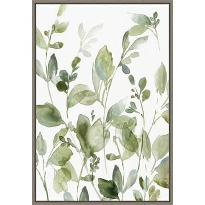 Greetings to the Morning II (Floral) by Asia Jensen Framed Canvas Art