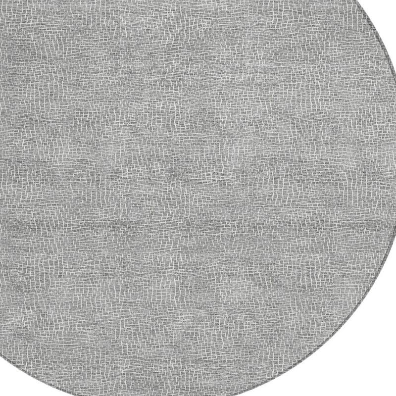 HomeRoots Geometric Transitional Rectangle Outdoor Rug