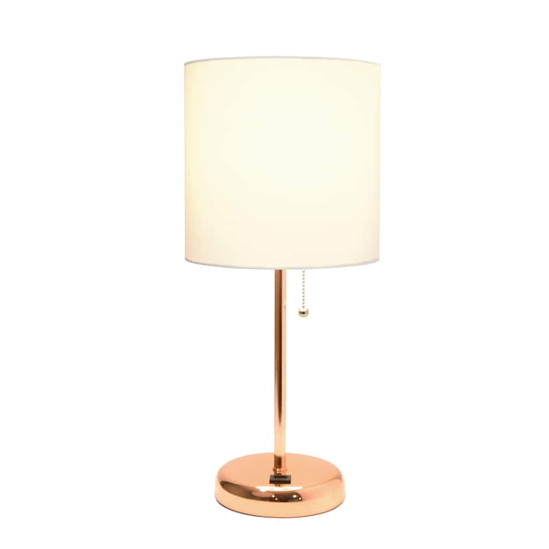Simple Designs 19.5" Desk Lamp with Feit LED Bulb Included - 19.50