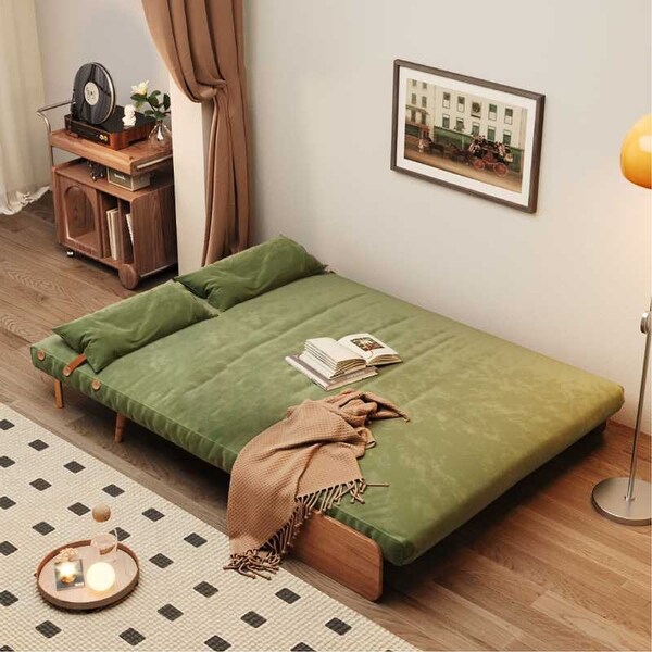 JASIWAY 59.1'' Modern Upholstered Sofa Bed - On Sale - Bed