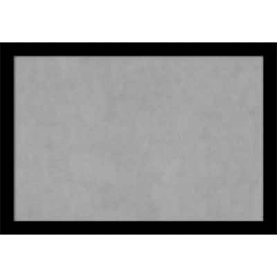 Amanti Art Basic Black Narrow Framed Magnetic Board