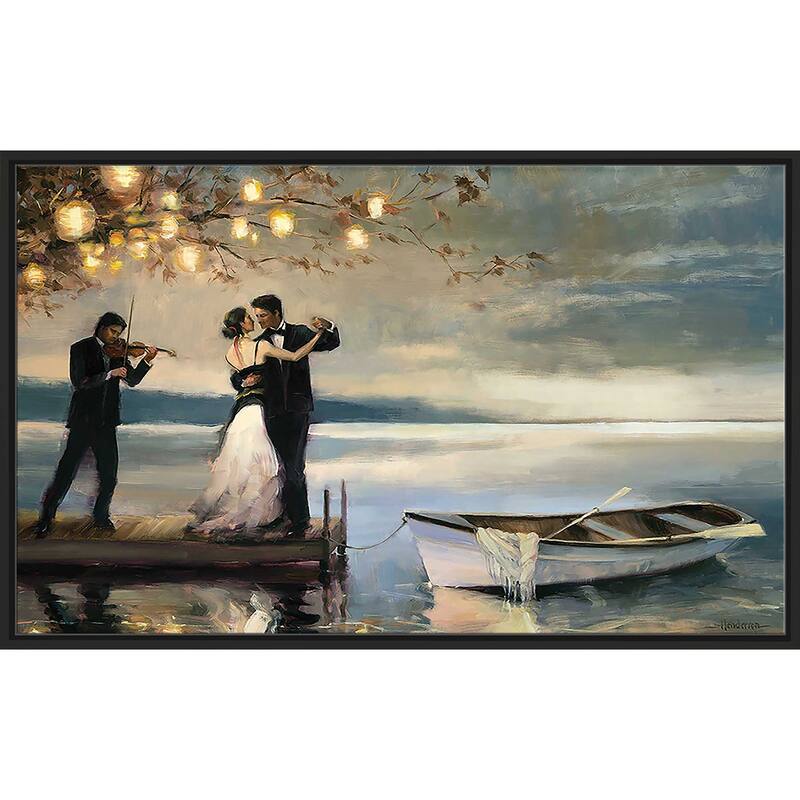 "Twilight Romance" Print on Floating Canvas