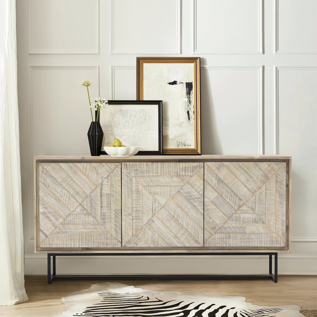 Peridot Sideboard Buffet in Natural Acacia Wood