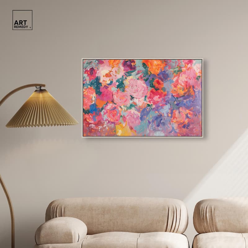 Kaleidoscope of Color Canvas by Art Remedy