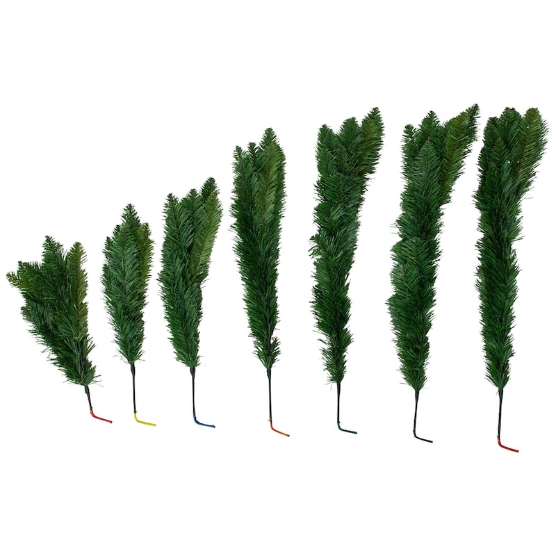 Medium McKenzie Fir Artificial Christmas Tree - 7' - Unlit - 7 Foot
