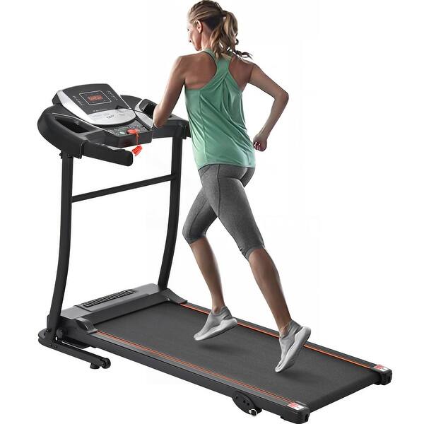 Slow Jogging Machine Home Gym Folding Treadmill Electric Running Walking Jogging Machine ...