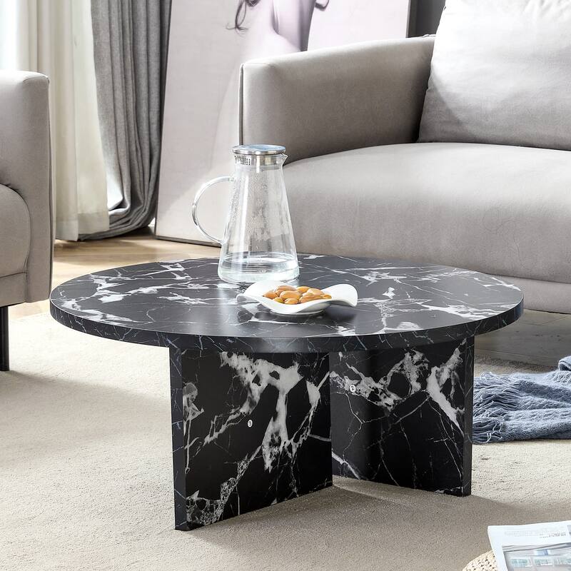 Round Coffee Table Center Table Side Table, Tea Table Accent Table Dining Table End Table Sofa Table