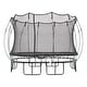 preview thumbnail 7 of 6, Springfree Outdoor Square 11 Foot Trampoline, Enclosure, Hoop Game, and Ladder