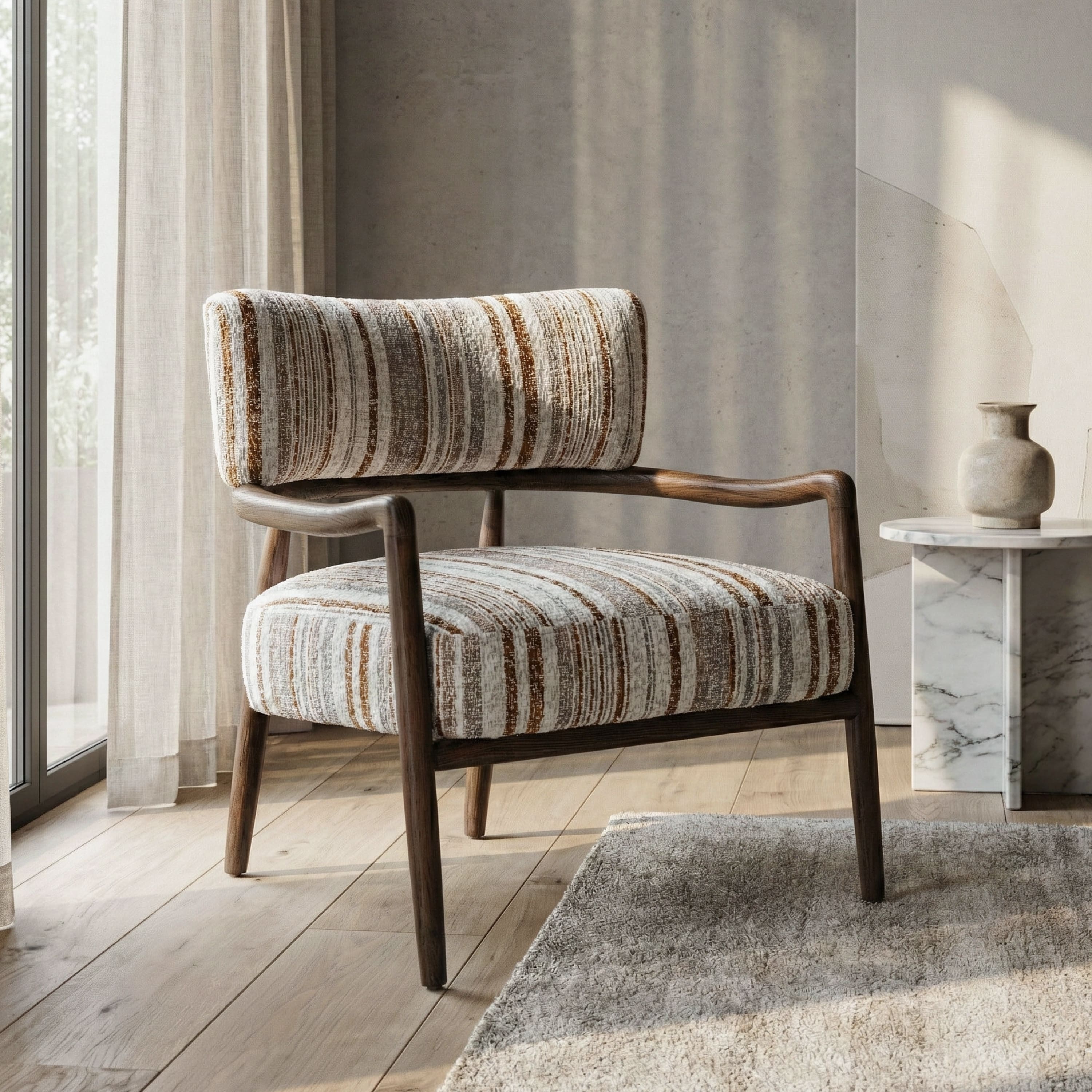 Option Malted Linen Stripe
