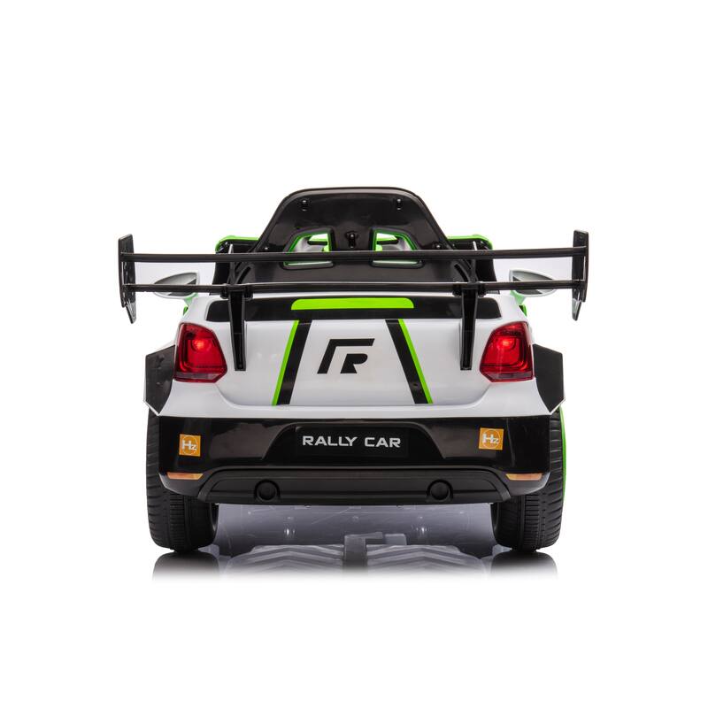 Remote Control Kids Ride On Car, 12V Battery Powered with Music, Lights, and Openable Doors