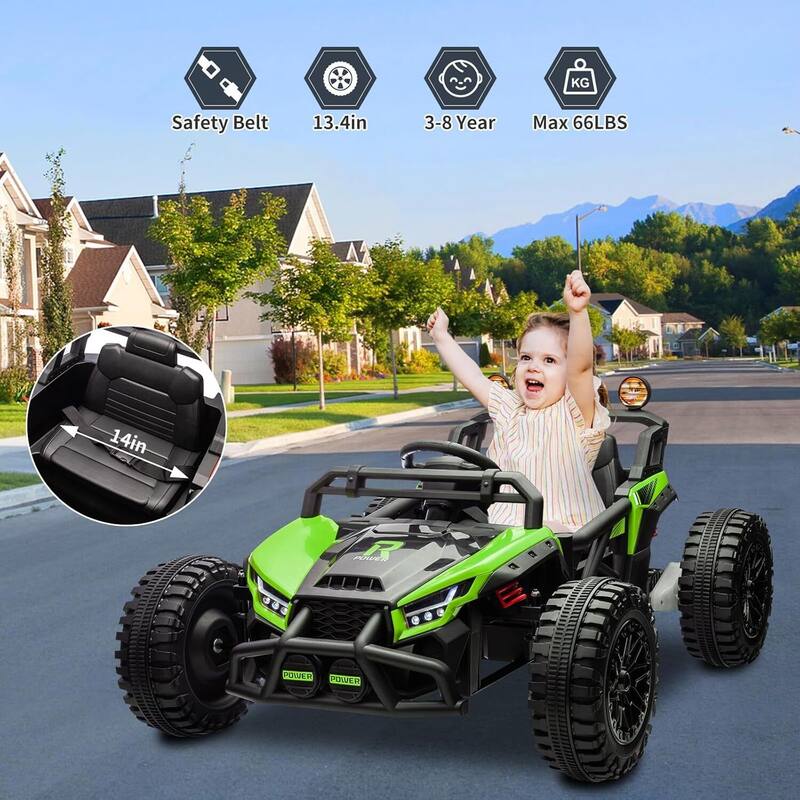 24v Kids Ride on UTV Electric Off-Road Car Toy with Remote Control for Kids Best Gifts