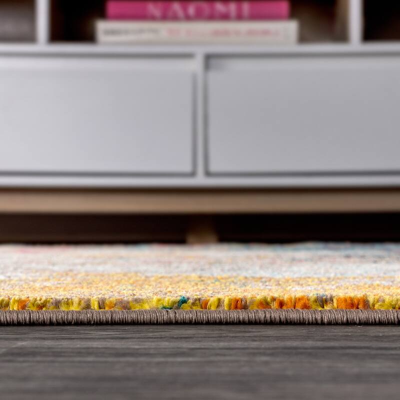 JONATHAN Y Groovy POP Modern Abstract Vintage Waterfall Area Rug