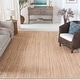 preview thumbnail 1 of 12, SAFAVIEH Handmade Natural Fiber Rhiain Farmhouse Chevron Fringe Tassel Jute Rug