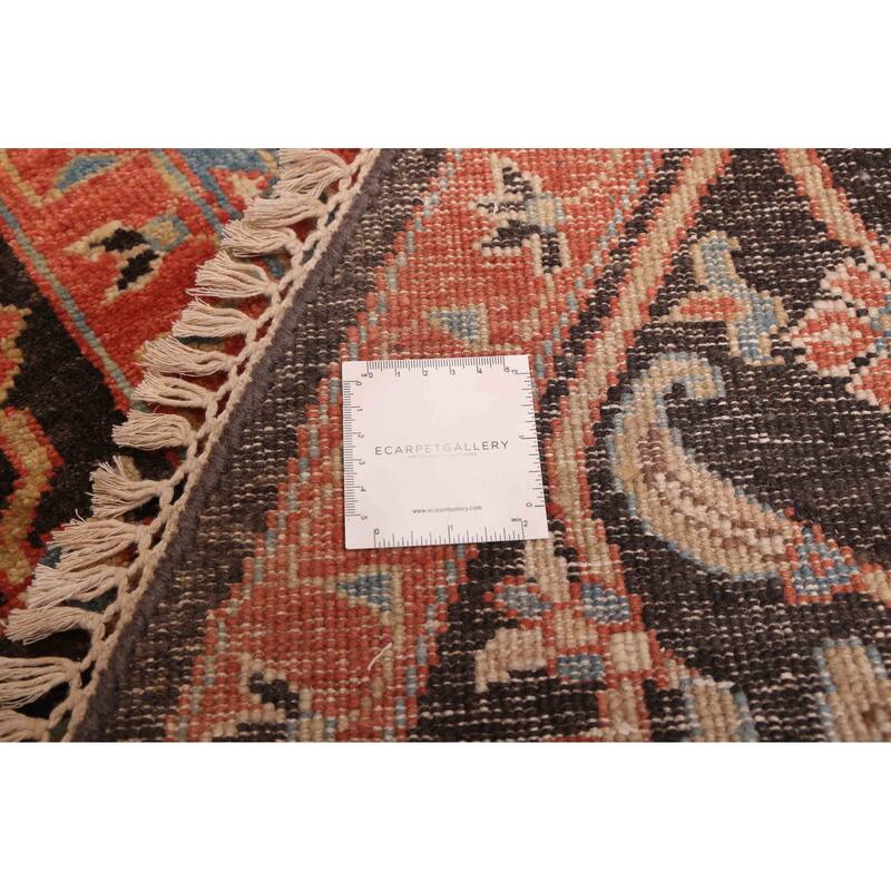 ECARPETGALLERY Hand-knotted Jules Sultane Red Wool Rug - 10'0 x 10'0