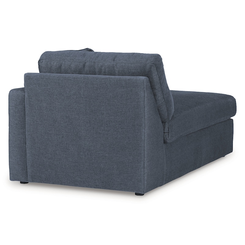 Signature Design by Ashley Modmax Blue 3-Piece Sectional with Chaise - 109" W x 68" D x 36" H