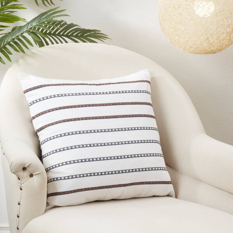 Classic Stripes Accent Pillow