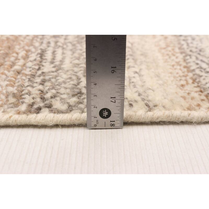 ECARPETGALLERY Hand-knotted Tangier Tan Wool Rug - 8'1 x 9'10